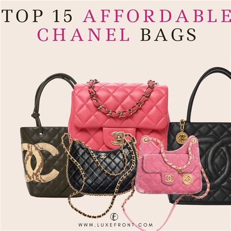 cheapest item on the chanel website|most affordable Chanel bag.